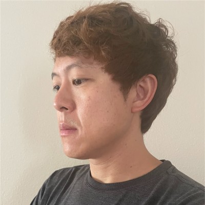A side profile shot of Will Kim.